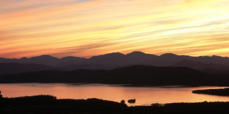 Sunset from Mt Philo VT