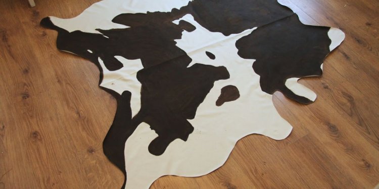 DIY Tutorial - Faux Cowhide