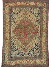 An example of an oriental rug - classic Lavar Kerman