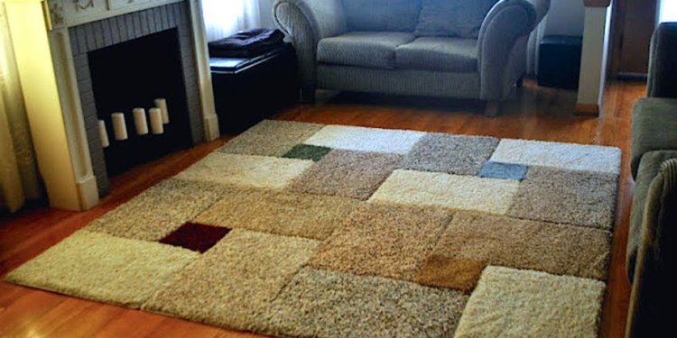 How to make a large Area rug?