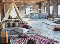 bohemian area rugs