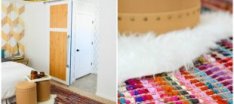 Colorful Chindi Rug Makeover