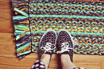 DIY Braided Rug