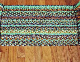 DIY Braided Rug on a lovely Mess