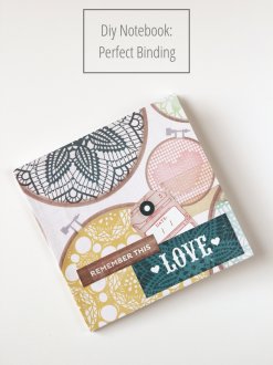 Do-it-yourself Notebook - perfect binding Diy Notebook - perfect binding