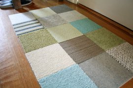 DIY Rug - Seamed Samples