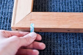 Frame Loom DIY,  Washi Tape | The Weaving Loom