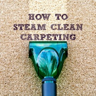 Simple tips to steam-clean carpeting from HousewifeHowTos.com
