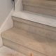DIY carpet stairs