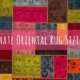 Standard Oriental Rugs sizes