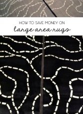 rug hack how exactly to conserve money on huge rugs