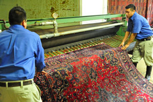 rug washing and ringing