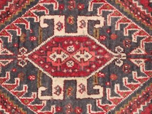 Scarab in a Qashqai rug