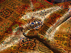 silk rug