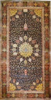 here is the earliest Ardabil Rug had been found