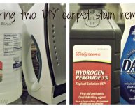 Carpet cleaning DIY