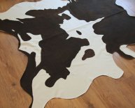 DIY Cowhide rug