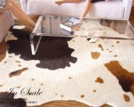 DIY Faux Cowhide Rugs