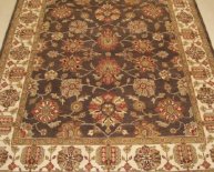 Hand knotted area rugs