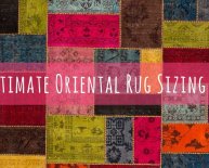 Standard Oriental Rugs sizes