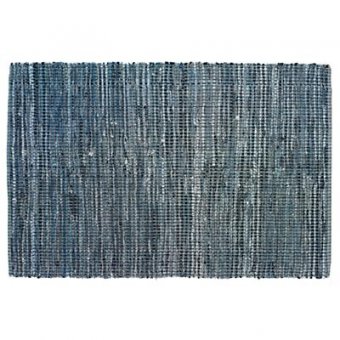 True Blue Rag Rug