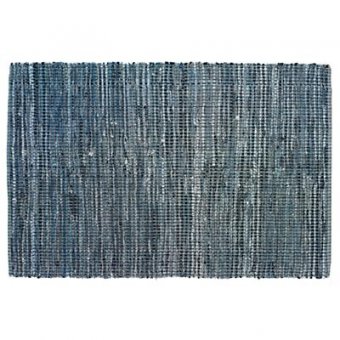 True Blue Rag Rug