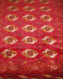 Turkman rug with gul theme