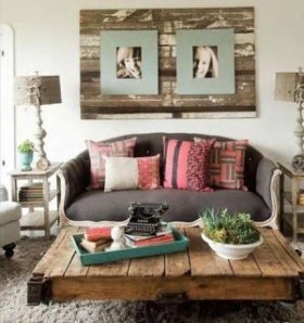 wooden pallet classic home decor